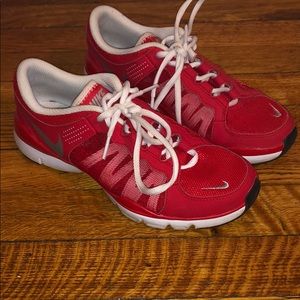 Nike Red Tennis Shoe